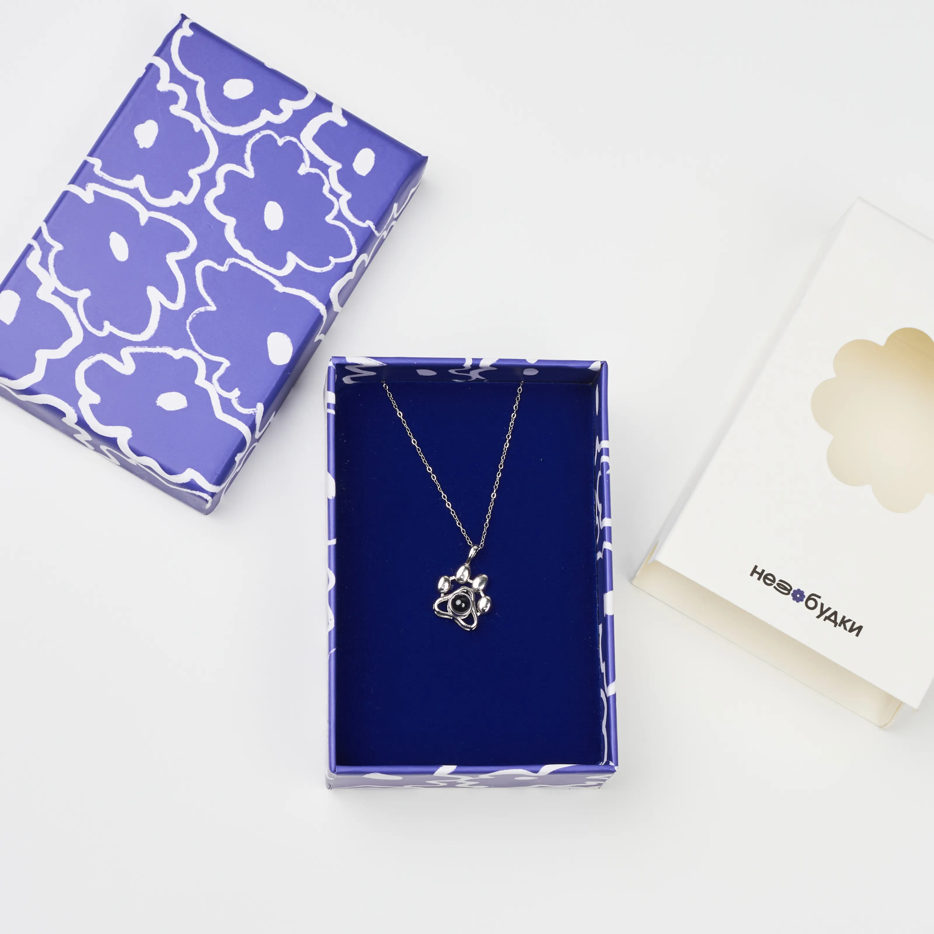 Подвеска лапка сталь серебристая универсальный подарок