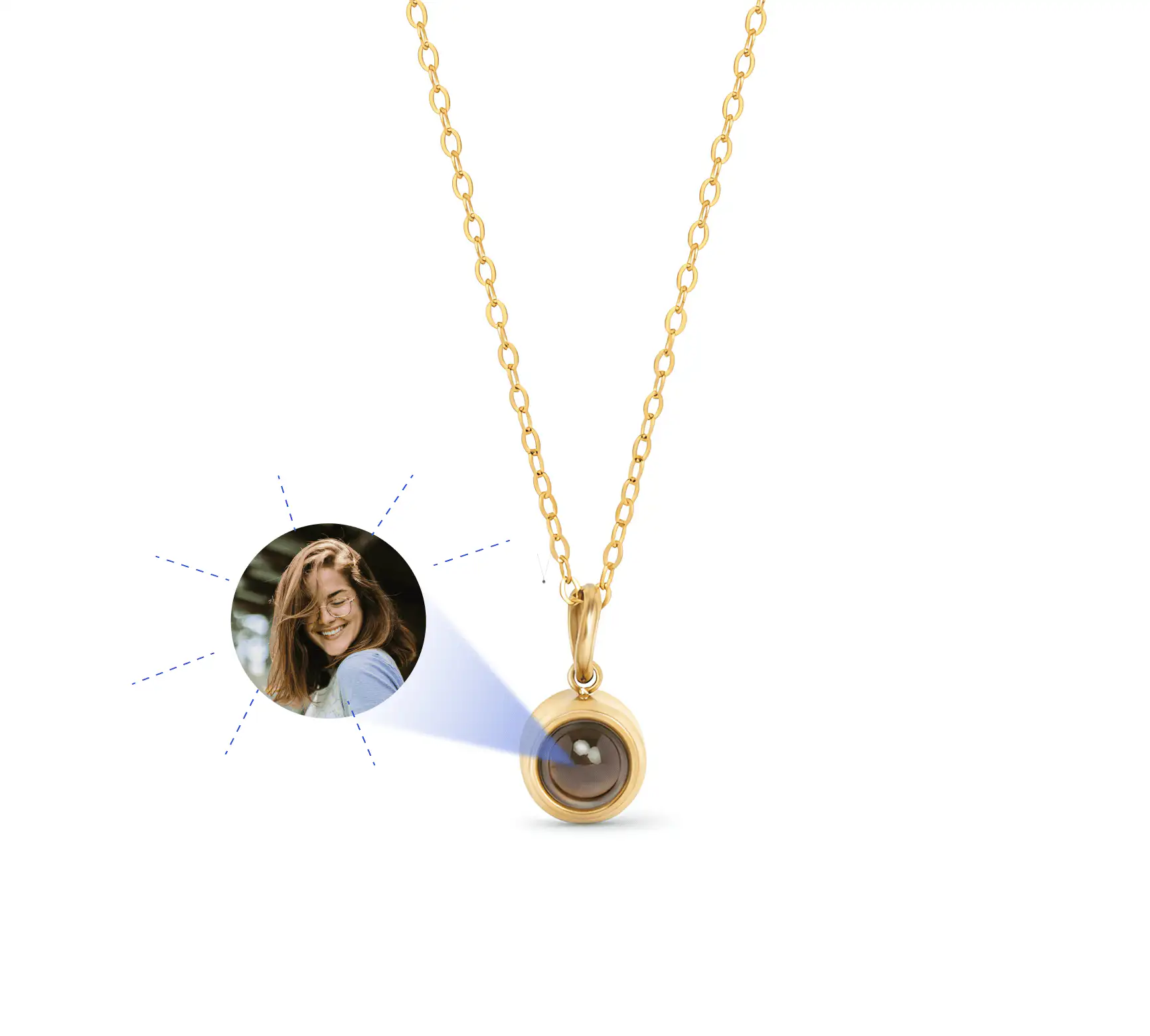 Серебряный кулон с гравировкой и проекцией фото — украшение с историей