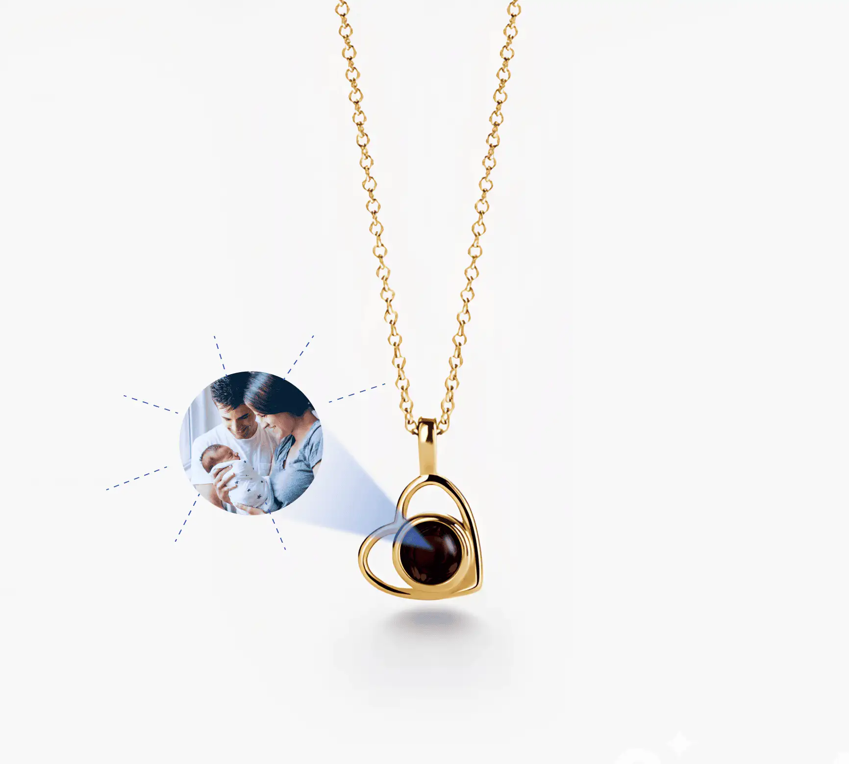 Ювелирное украшение с проекцией — любовь в каждом деталях