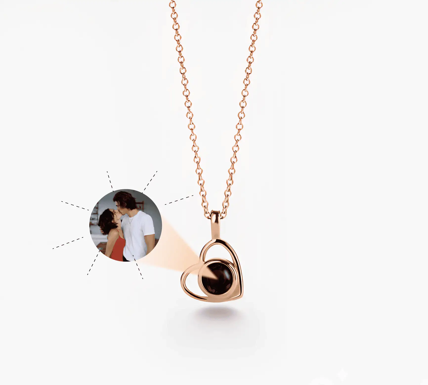 Кулон-сердце с фотографией внутри — памятный подарок с душой