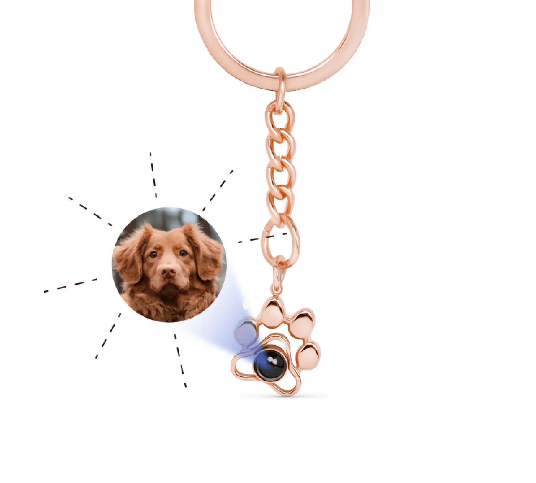 Аккуратный серебряный брелок лапка для ежедневного ношения