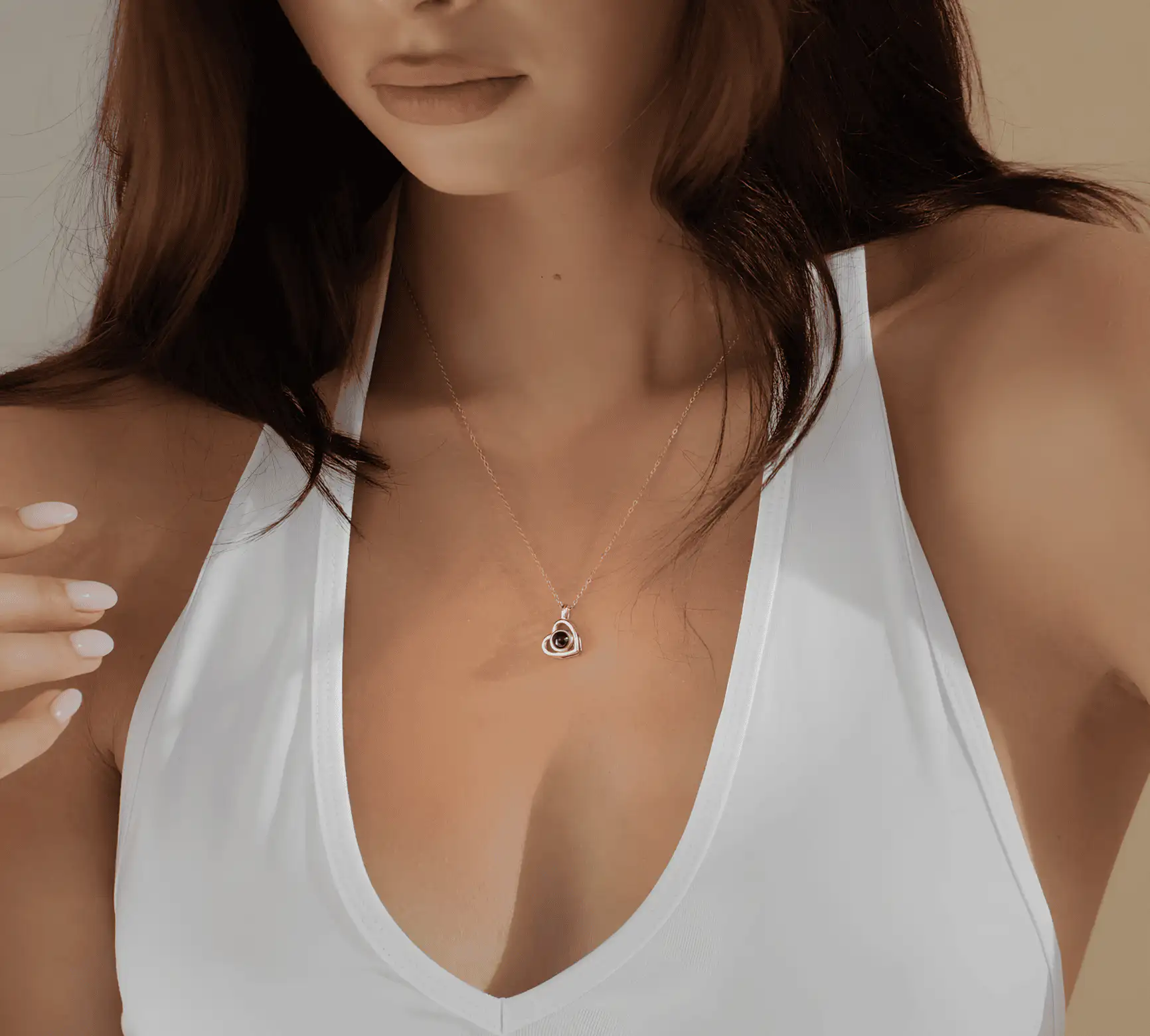 Персональный кулон с фото — серебро, чувства и память