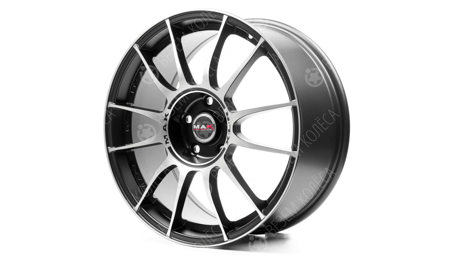 Литые диски Mak XLR 7x16 4x100 ET30 Dia 72