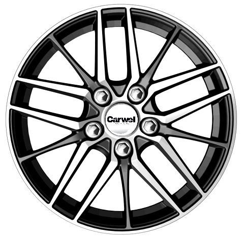 Литые диски Carwel Лача 6.5x16 5x112 ET46 Dia 57.1 на VOLKSWAGEN Jetta