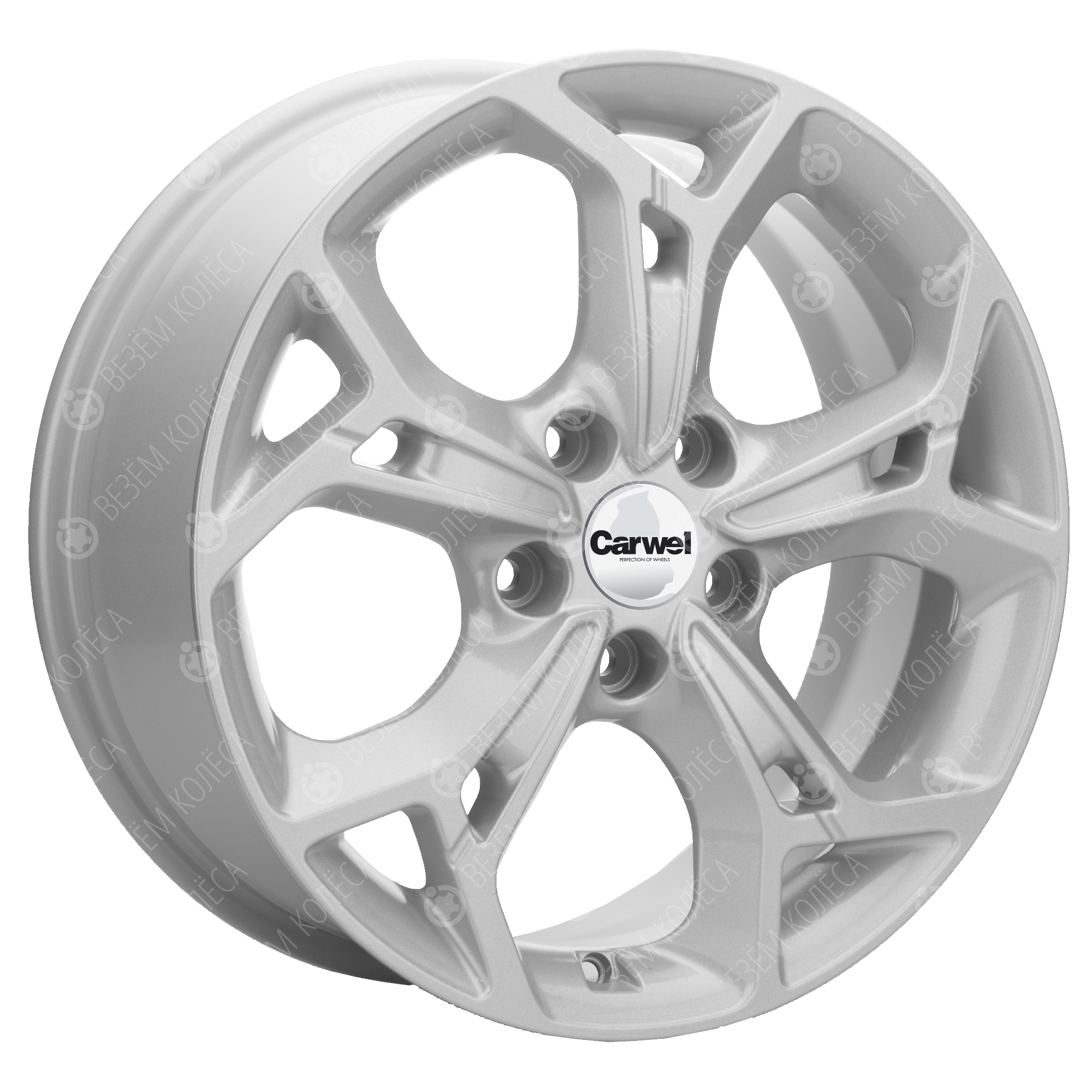 Литые диски Carwel Синтур 1702 (Qashqai) 7x17 5x114.3 ET40 Dia 66.1 на Nissan R-Nessa