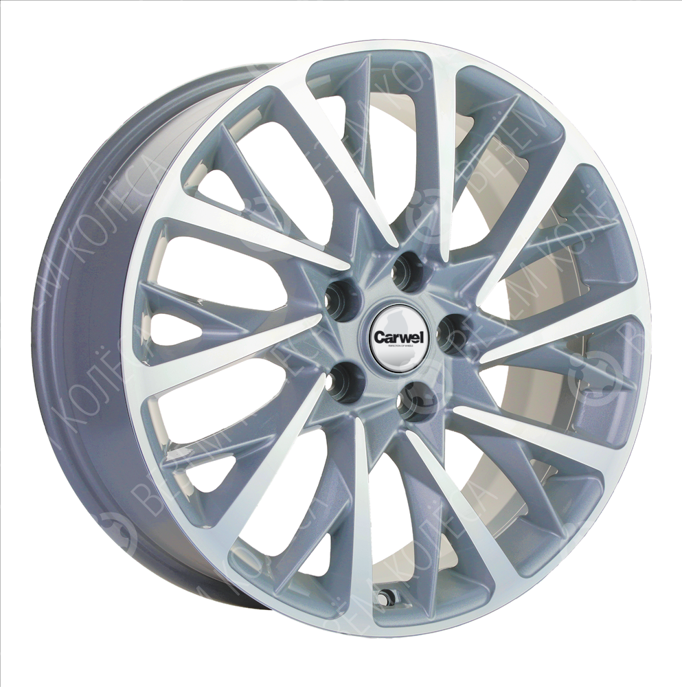 Литые диски Carwel Оланга 1804 (Audi A4/A6) 7.5x18 5x112 ET39 Dia 66.6