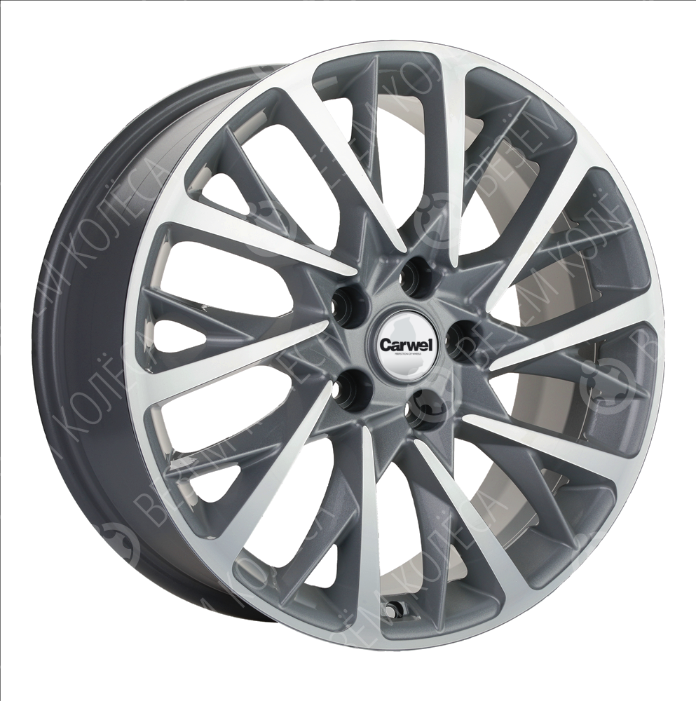 Литые диски Carwel Оланга 1804 (Audi A4/A6) 7.5x18 5x112 ET39 Dia 66.6