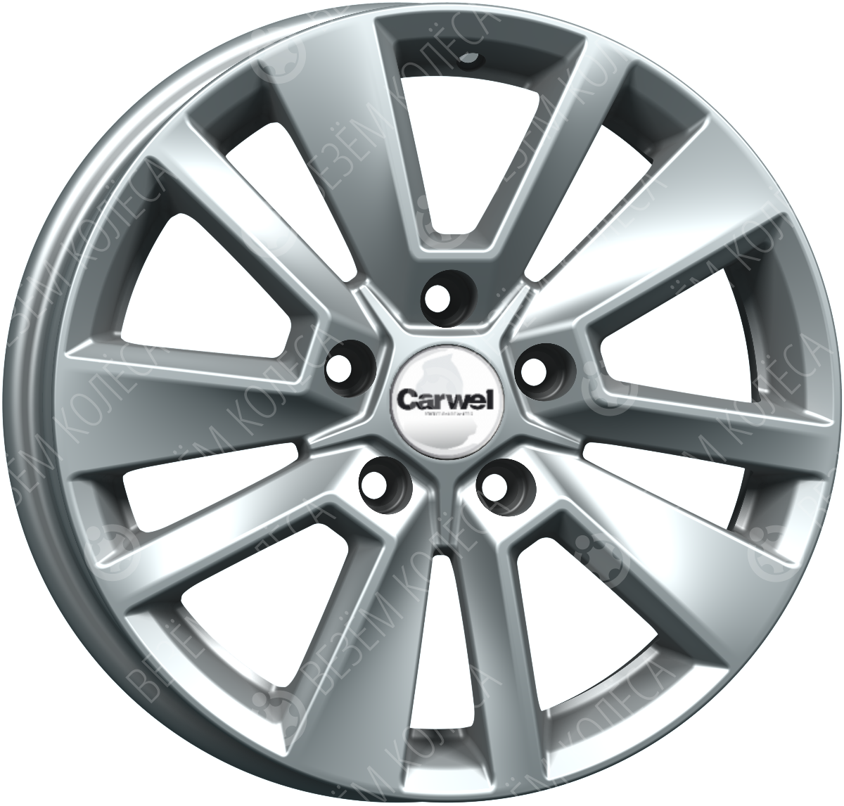 Литые диски Carwel Варш 243 (Elantra) 6x16 5x114.3 ET50 Dia 67.1