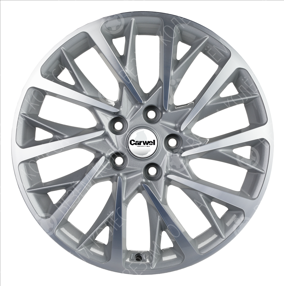 Литые диски Carwel Оланга 1804 (Camry) 7.5x18 5x114.3 ET45 Dia 60.1