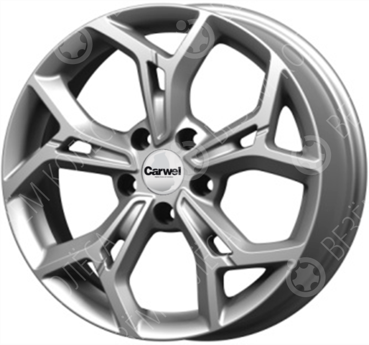 Литые диски Carwel Карачи 203 (Camry) 7x17 5x114.3 ET45 Dia 60.1