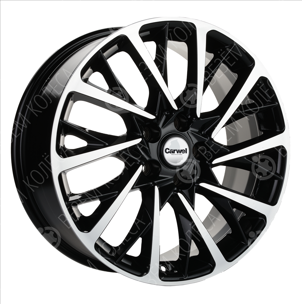 Литые диски Carwel Оланга 1804 (Kuga) 7.5x18 5x108 ET52 Dia 63.35