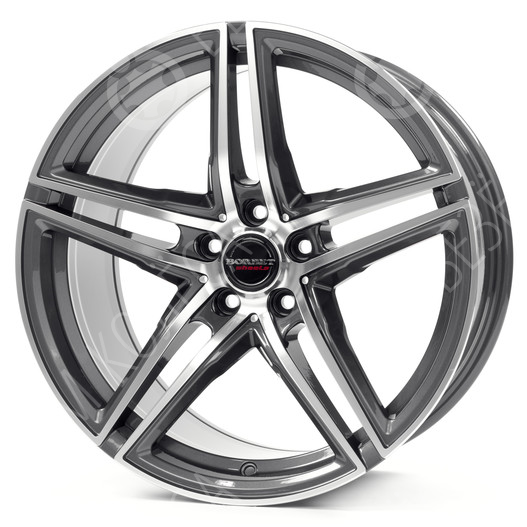 Литые диски Borbet XRT 8x17 5x100 ET38 Dia 64