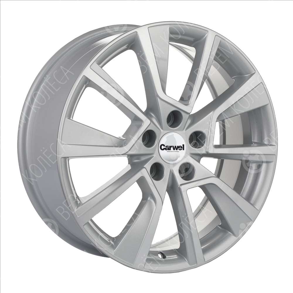 Литые диски Carwel Чаны 1802 (Koleos) 7x18 5x114.3 ET35 Dia 66.1