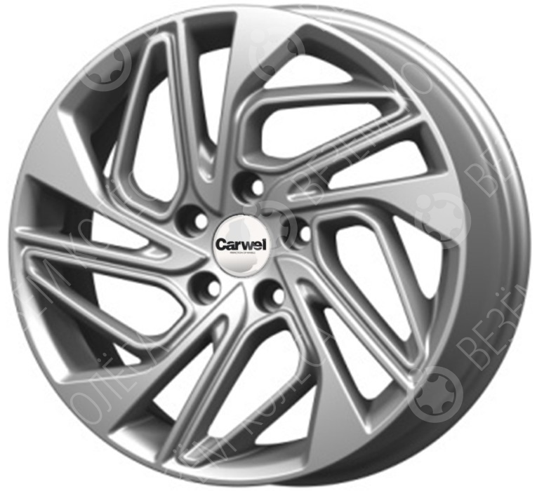 Литые диски Carwel Калкан 206 (Xtrail) 7x17 5x114.3 ET45 Dia 66.1