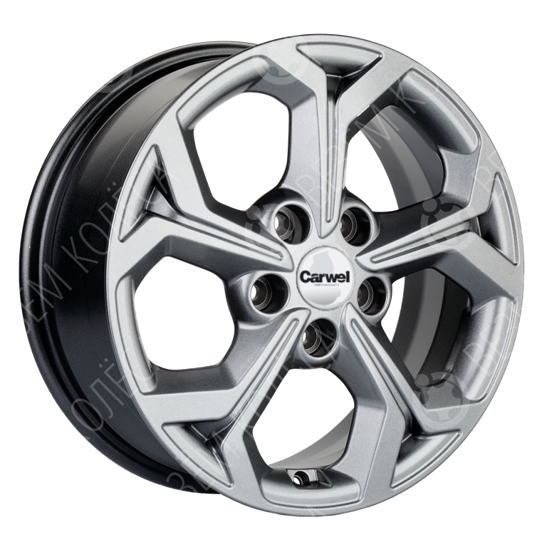 Литые диски Carwel Цада 1606 (Ceed/Elantra) 6.5x16 5x114.3 ET50 Dia 67.1