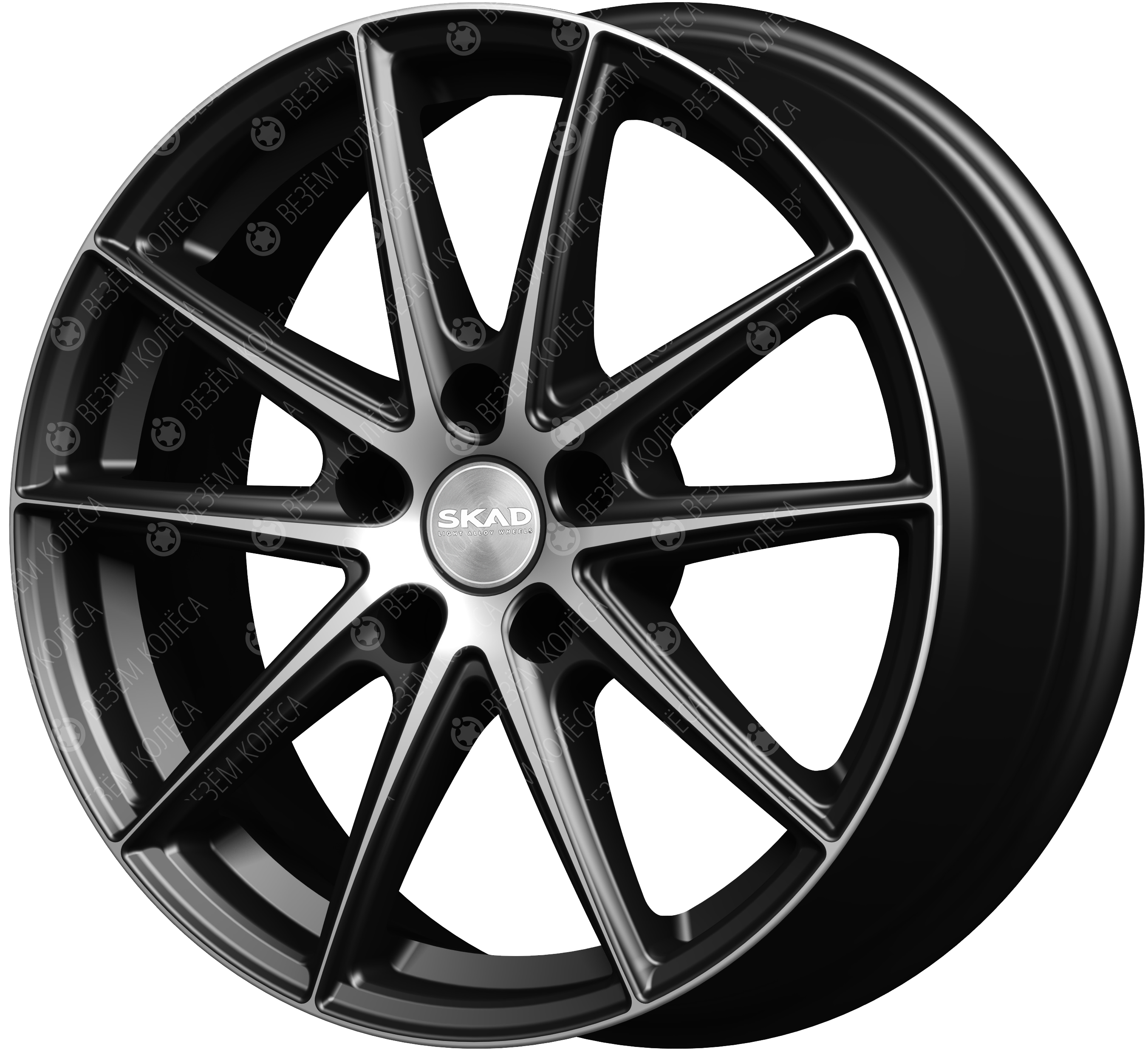 Литые диски Скад АМСТЕРДАМ 7x17 5x108 ET45 Dia 67.1