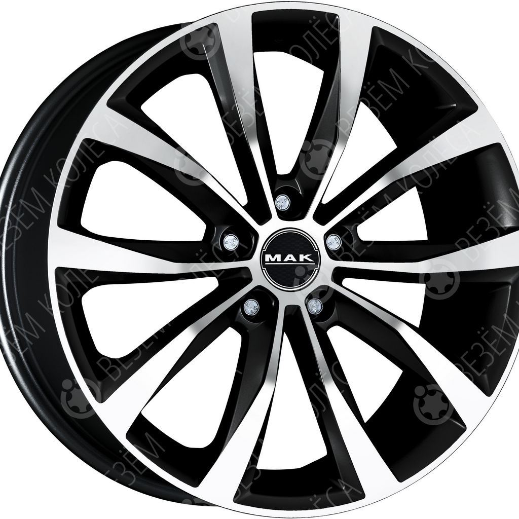 Литые диски Mak WOLF 7.5x17 5x108 ET50 Dia 72