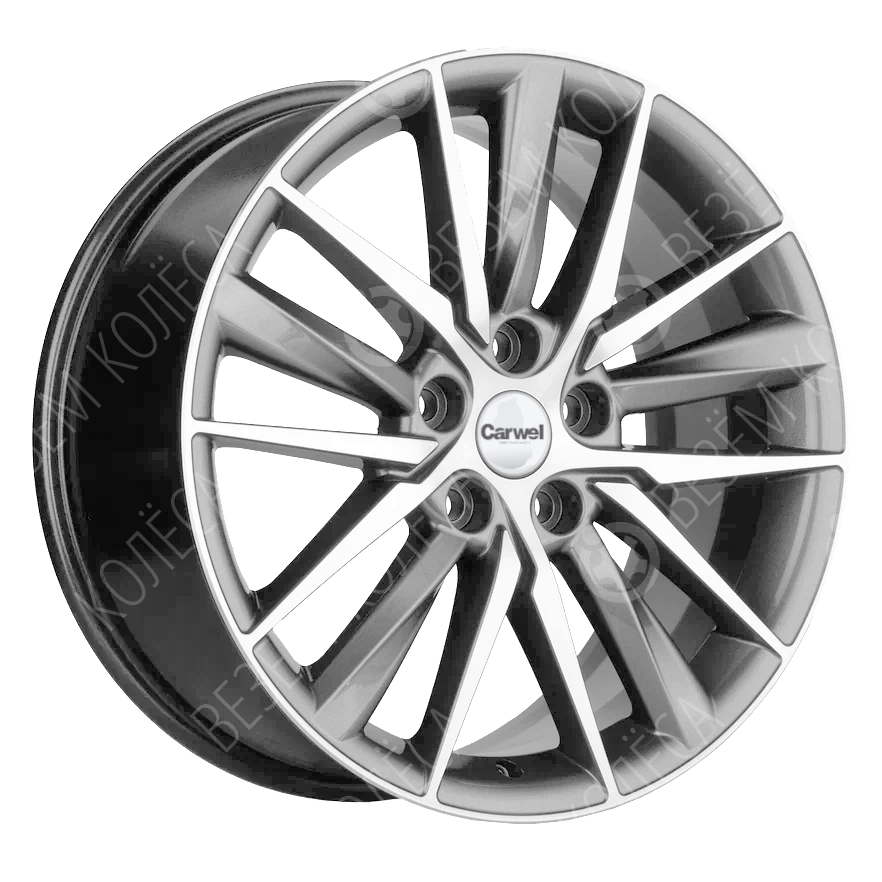 Литые диски Carwel Алдан 1807 (Camry 21) 8x18 5x114.3 ET50 Dia 60.1