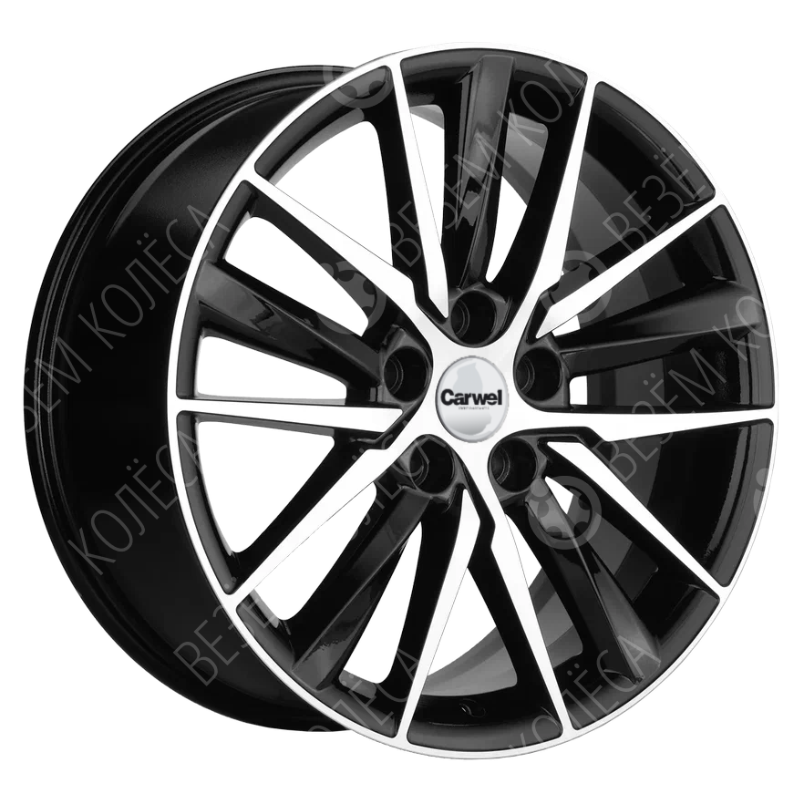 Литые диски Carwel Алдан 1807 (Camry 21) 8x18 5x114.3 ET50 Dia 60.1