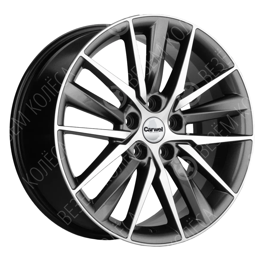 Литые диски Carwel Алдан 1807 (Camry 21) 8x18 5x114.3 ET50 Dia 60.1