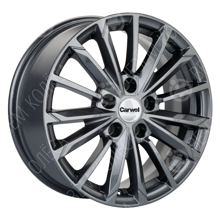 Литые диски Carwel Тевриз 1611 (Passat) 6.5x16 5x112 ET41 Dia 57.1