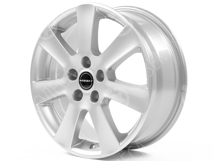 Литые диски Borbet CA 7x17 5x108 ET40 Dia 72.5