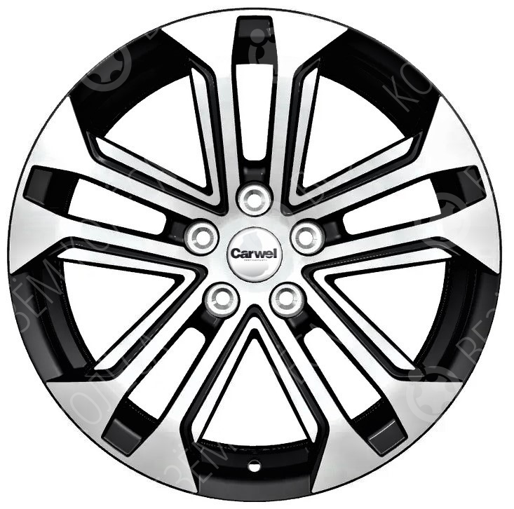 Литые диски Carwel Куж 1803 (RAV4) 7x18 5x114.3 ET35 Dia 60.1