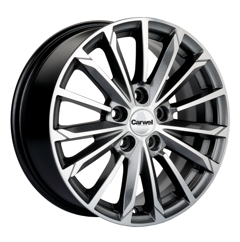 Литые диски Carwel Тевриз 1611 (Mazda 3/ix35) 6.5x16 5x114.3 ET45 Dia 67.1