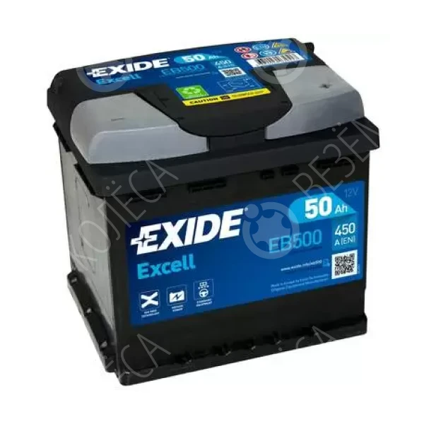 Аккумулятор Exide 50 Ач 450 А 207x175x190 обратная
