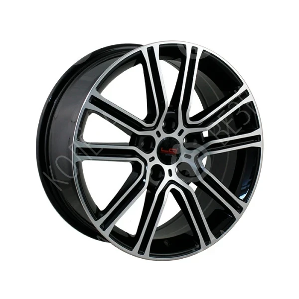 Диск литой LEGEARTIS CONCEPT TY546 7,0x17 5*114,3 ET39 d60,1 Черный с полированной лицевой поверхнос