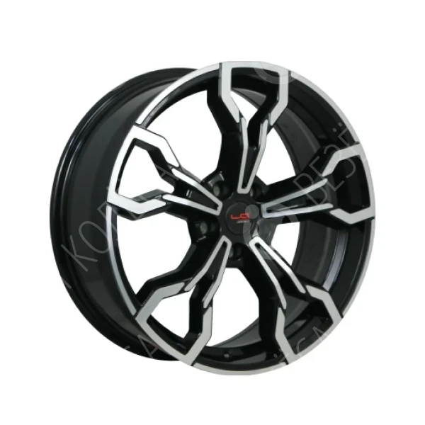 Диск литой LEGEARTIS CONCEPT B563 7,5x19 5*112 ET32 d66,6 Черный с полированной лицевой поверхностью
