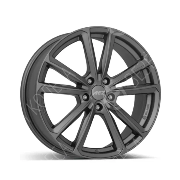 Диск литой AEZ Tioga graphite 7,5x18 5*112 ET38 d70,1 Графитовый матовый