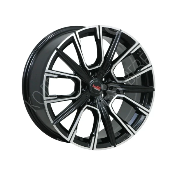 Диск литой LEGEARTIS CONCEPT B543 8,5x19 5*112 ET25 d66,6 Черный с полированной лицевой поверхностью