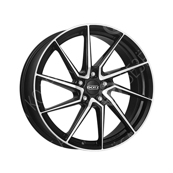 Литые диски Dotz Spa Dark 8x19 5x108 ET45 Dia 70.1