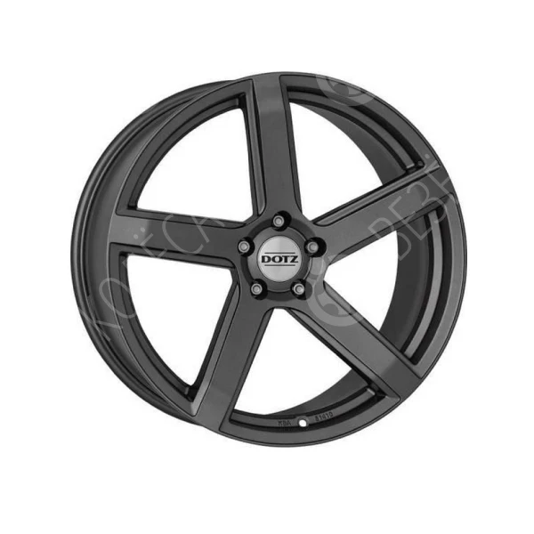 Диск литой DOTZ CP5 dark 8,0x17 5*120 ET30 d72,6 Черный с полированной лицевой поверхностью