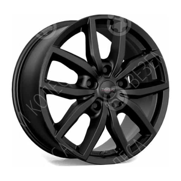 Литые диски Dezent TE Dark 7.5x17 5x114.3 ET45 Dia 71.6