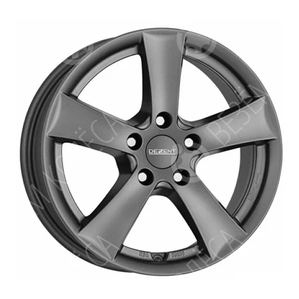 Литые диски Dezent TD Graphite 7x17 4x100 ET38 Dia 60.1