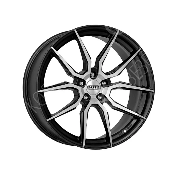 Литые диски Dotz Misano Dark 8x19 5x114.3 ET45 Dia 71.6