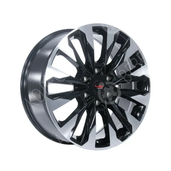 Диск литой LEGEARTIS CONCEPT TY572 8,0x18 6*139,7 ET25 d106,3 Черный с полированной лицевой поверхно