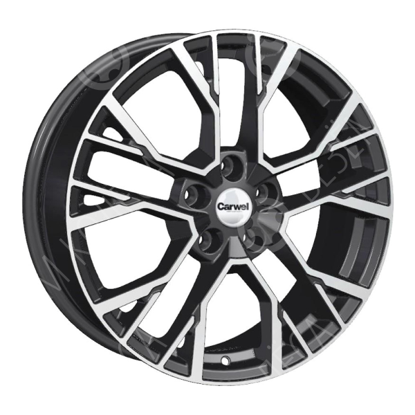 Литые диски Carwel Камак 1810 (Geely Coolray) 7x18 5x114.3 ET53 Dia 54.1