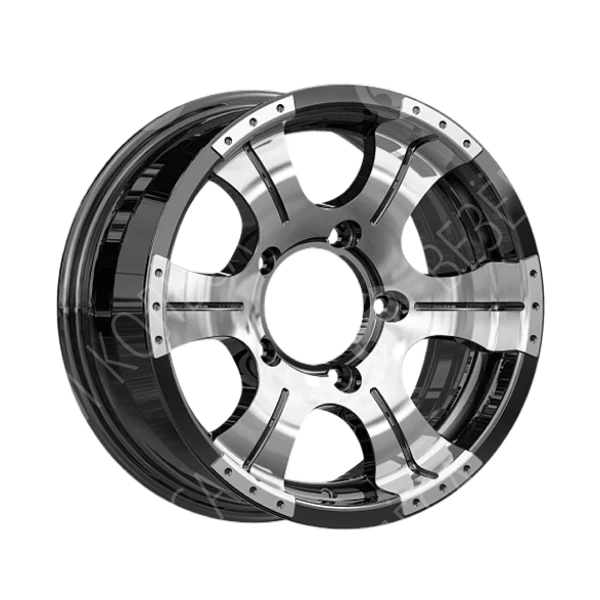Диск литой КИК Байконур (КС465-05) 8x16 6*139,7 ET0 d108,5 Алмаз черный (75676)