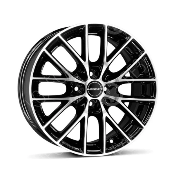 Диск литой BORBET BS4 7,0x16 4*114,3 ET40 d72,5 Black poli