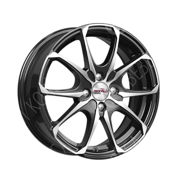 Диск литой IFREE Такеши (КС877-10) 6,0x16 5*100 ET35 d67,1 Блэк Джек