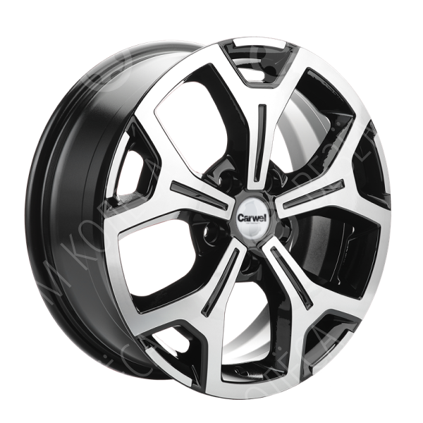 Литые диски Carwel Талкас 1710 (Geely Coolray) 6.5x17 5x114.3 ET45 Dia 54.1