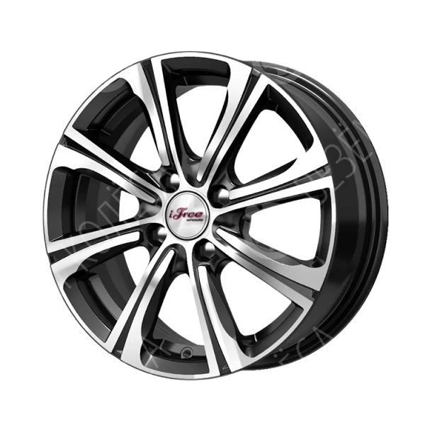 Диск литой IFREE Апероль (КС862) 6,0x15 4*100 ET35 d67,1 Блэк Джек
