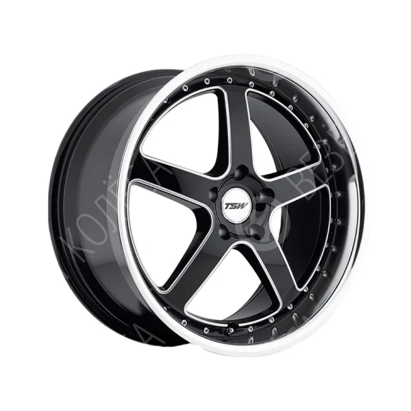 Диск литой TSW Carthage 8,0x18 5*112 ET45 d72,0 Gloss Blac