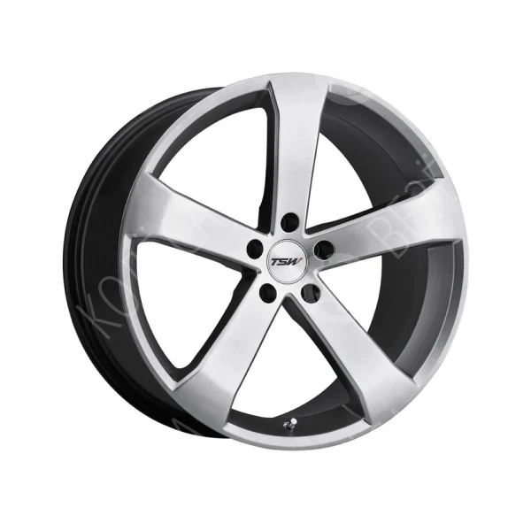 Диск литой TSW VORTEX 8,0x17 5*114,3 ET40 d76,0 Hyper Silv