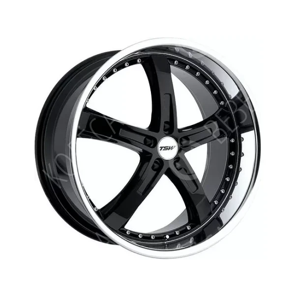 Диск литой TSW JARAMA 8,0x17 5*114,3 ET40 d76,0 Gloss Blac