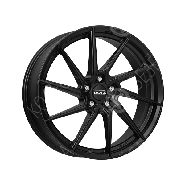 Литые диски Dotz Spa Black 7.5x17 5x100 ET45 Dia 60.1