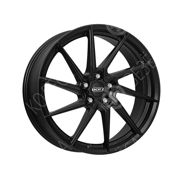 Литые диски Dotz Spa Black 8x18 5x100 ET48 Dia 60.1